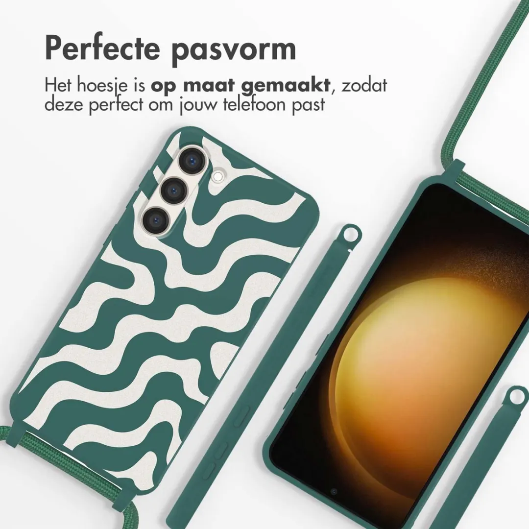 Imoshion Hoesje Samsung Galaxy S23 Plus - Petrol Green Groovy