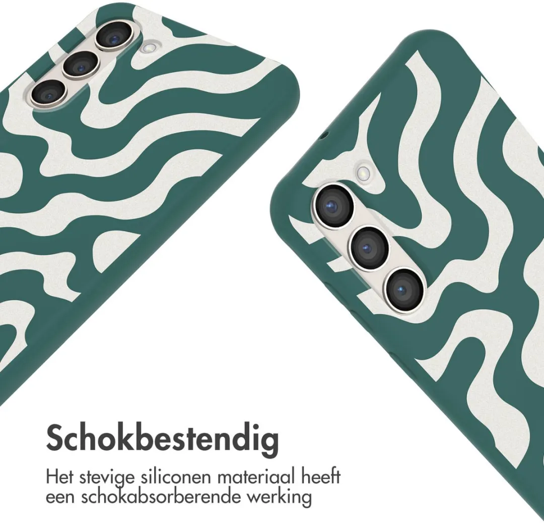 Imoshion Hoesje Samsung Galaxy S23 Plus - Petrol Green Groovy
