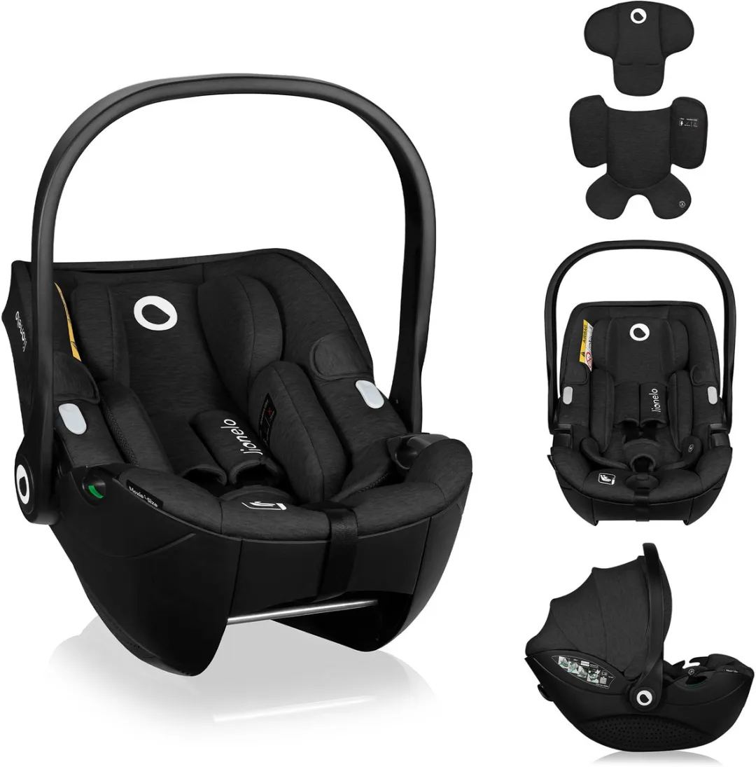 Lionelo Moxie i-Size Autostoel Beige - 40-87cm - Bamboe - 4,3kg
