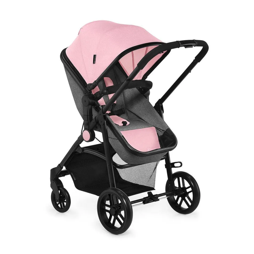 KinderKraft Juli 3-in-1 Kinderwagen inclusief autostoel - Roze