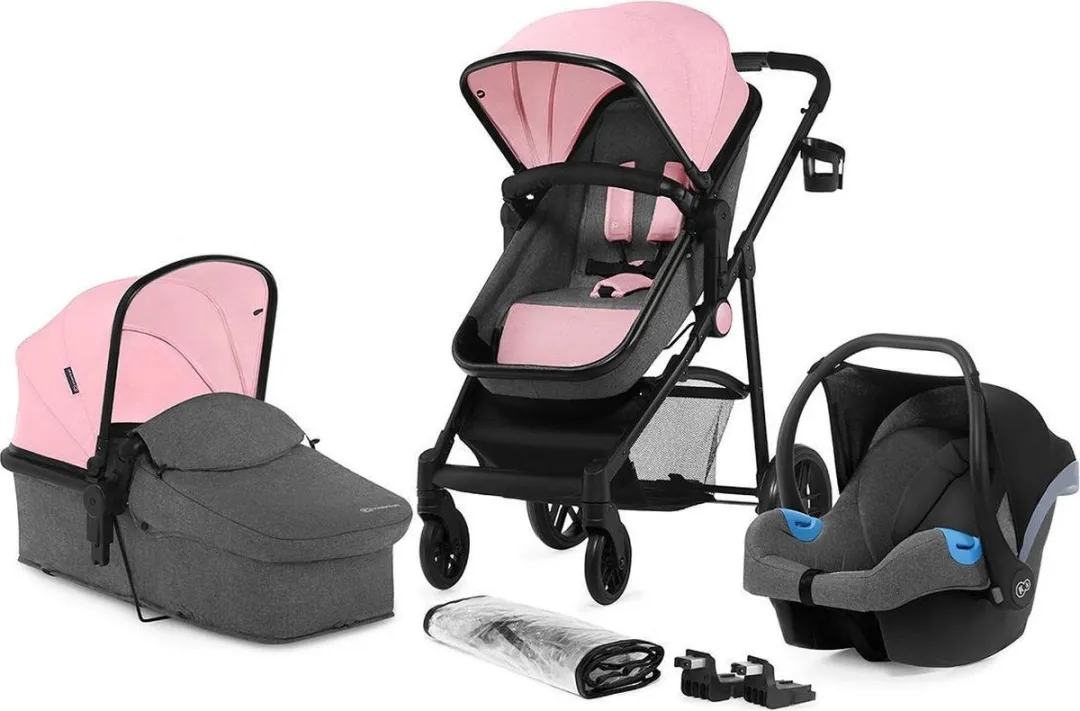 KinderKraft Juli 3-in-1 Kinderwagen inclusief autostoel