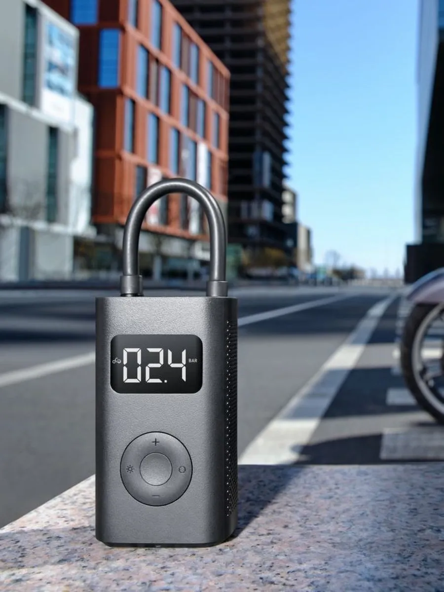 Xiaomi Mijia Draagbare Bandenspanning Pomp - Zwart - afbeelding 5 van 6
