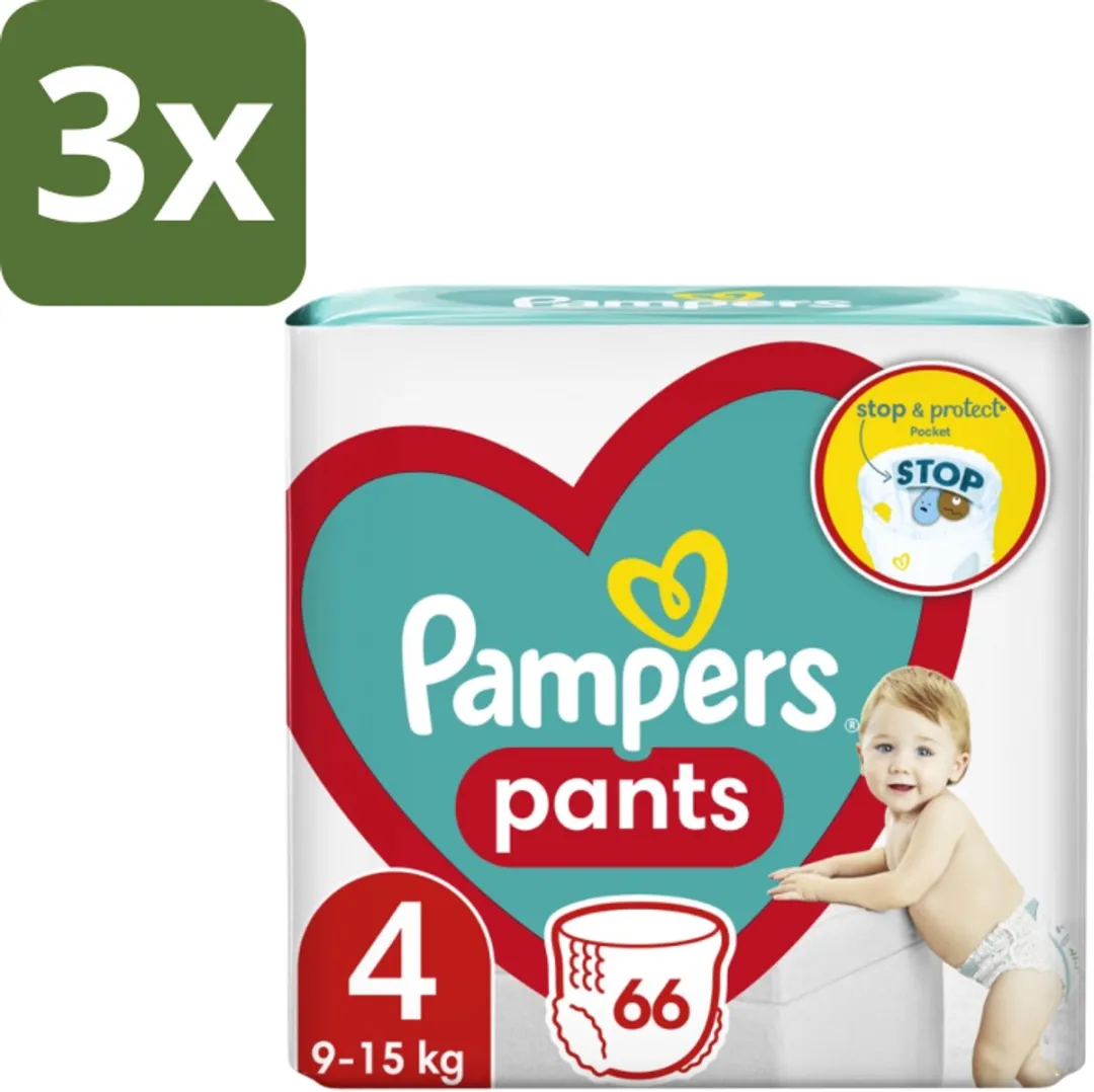 Pampers Pants Maat 4 Luierbroekjes