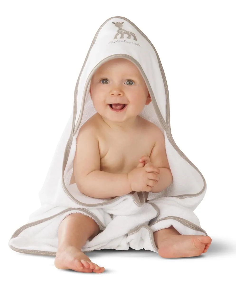 Sophie de Giraf Badcape Baby