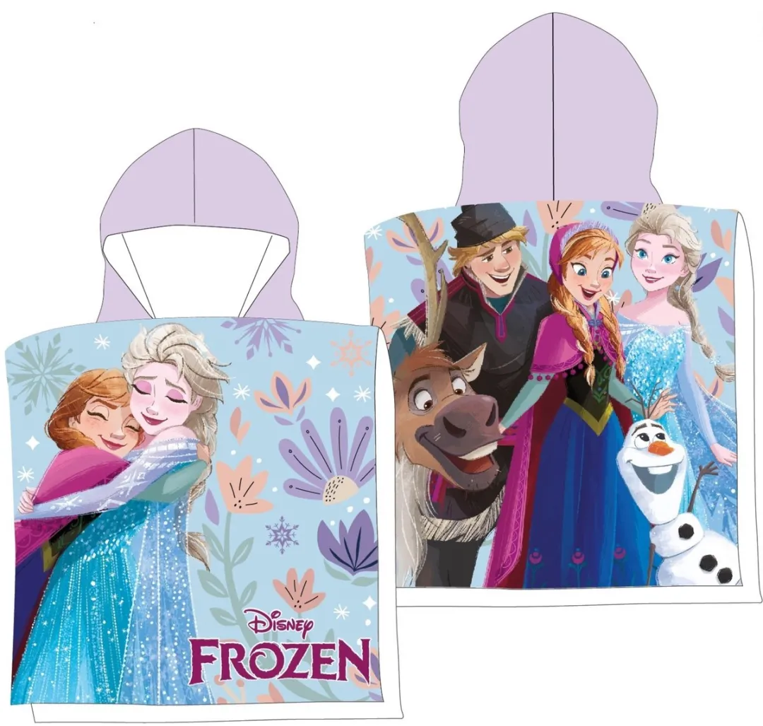 Disney Frozen Poncho - One Size - Multi Colour