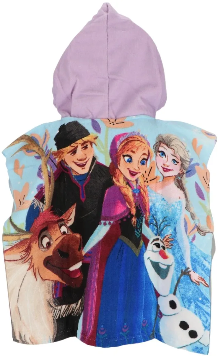 Disney Frozen Poncho - One Size - Multi Colour