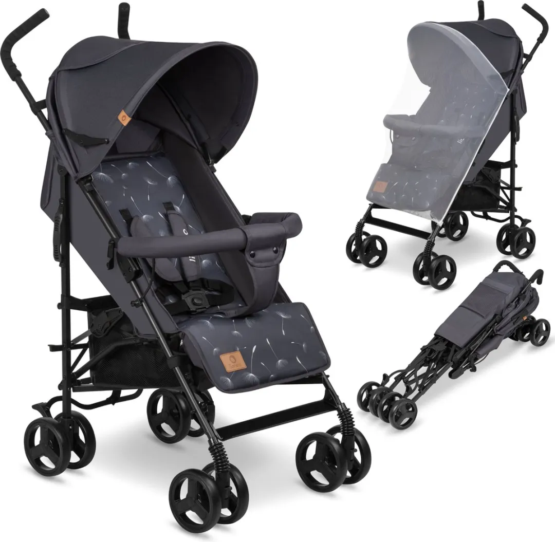 Lionelo Elia Buggy - 5-Punts Gordel - Beige/Taupe