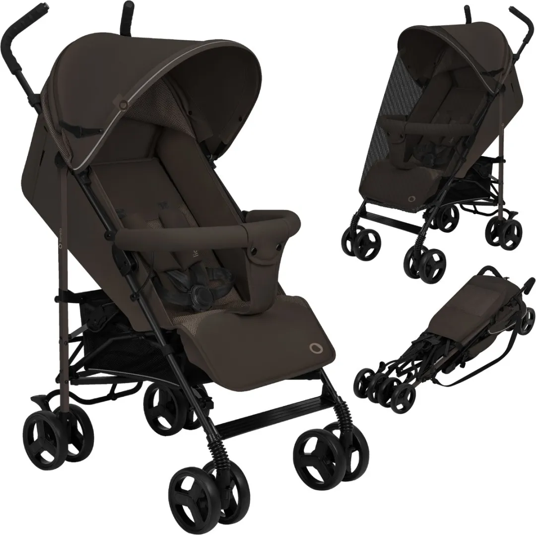 Lionelo Elia Buggy - 5-Punts Gordel - Beige/Taupe