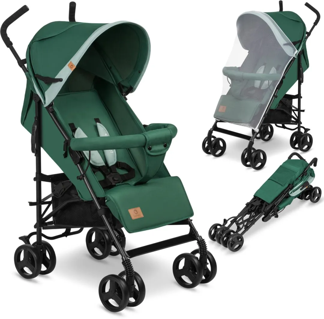 Lionelo Elia Buggy - 5-Punts Gordel - Beige/Taupe