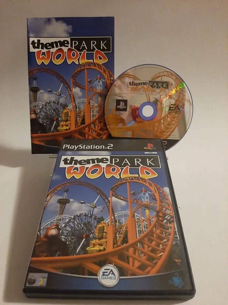 EA Theme Park World PS2