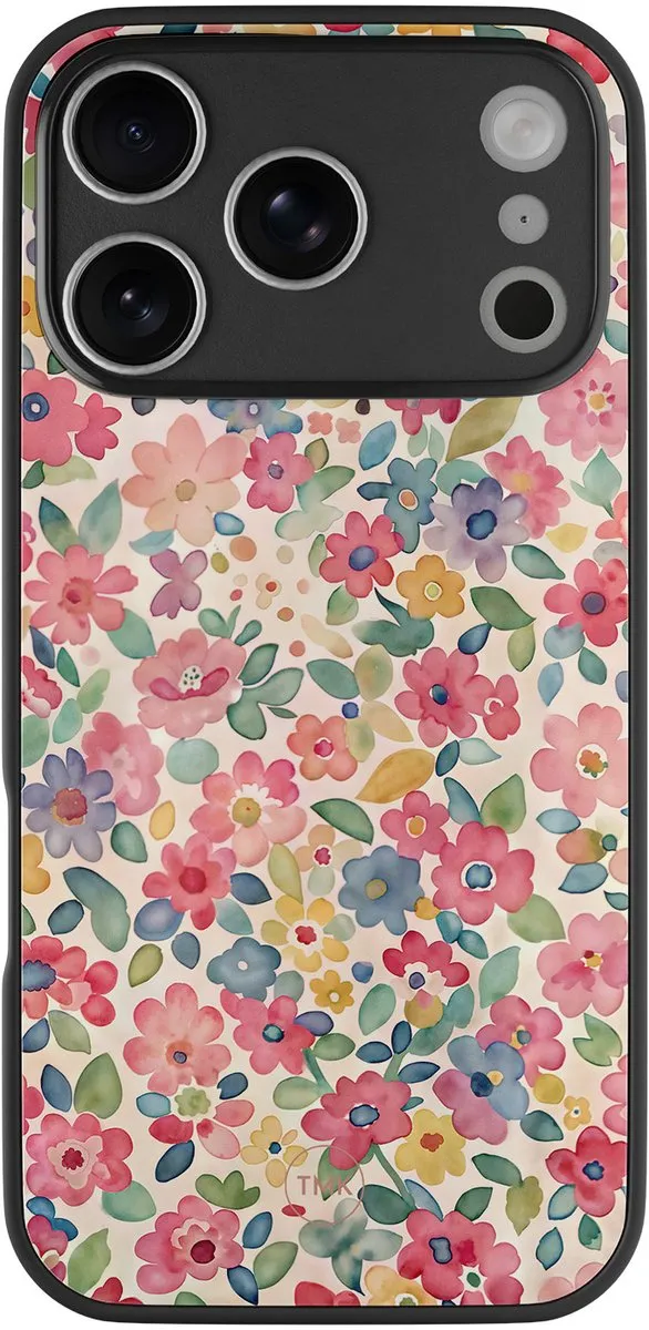 Casevibes iPhone 17 Pro Hoesje Pastel Garden