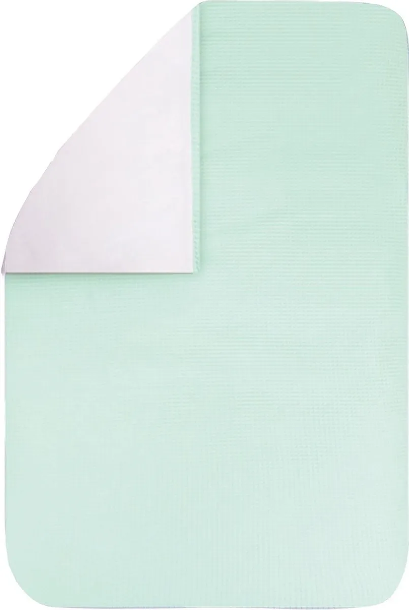 BINK Bedding Dekbedovertrek Wafel Mint 80x60
