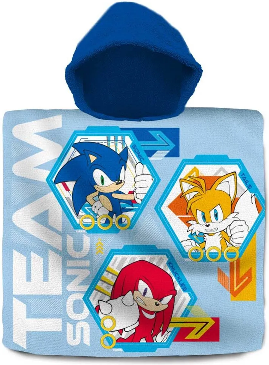 Disney Sonic The Hedgehog Badponcho
