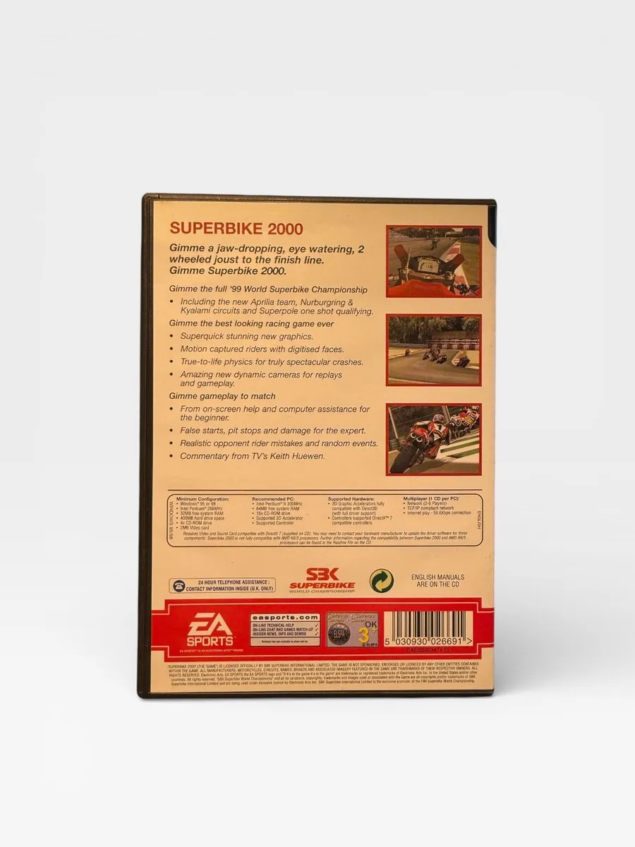 Electronic Arts Super Bike 2000 PC CD-ROM