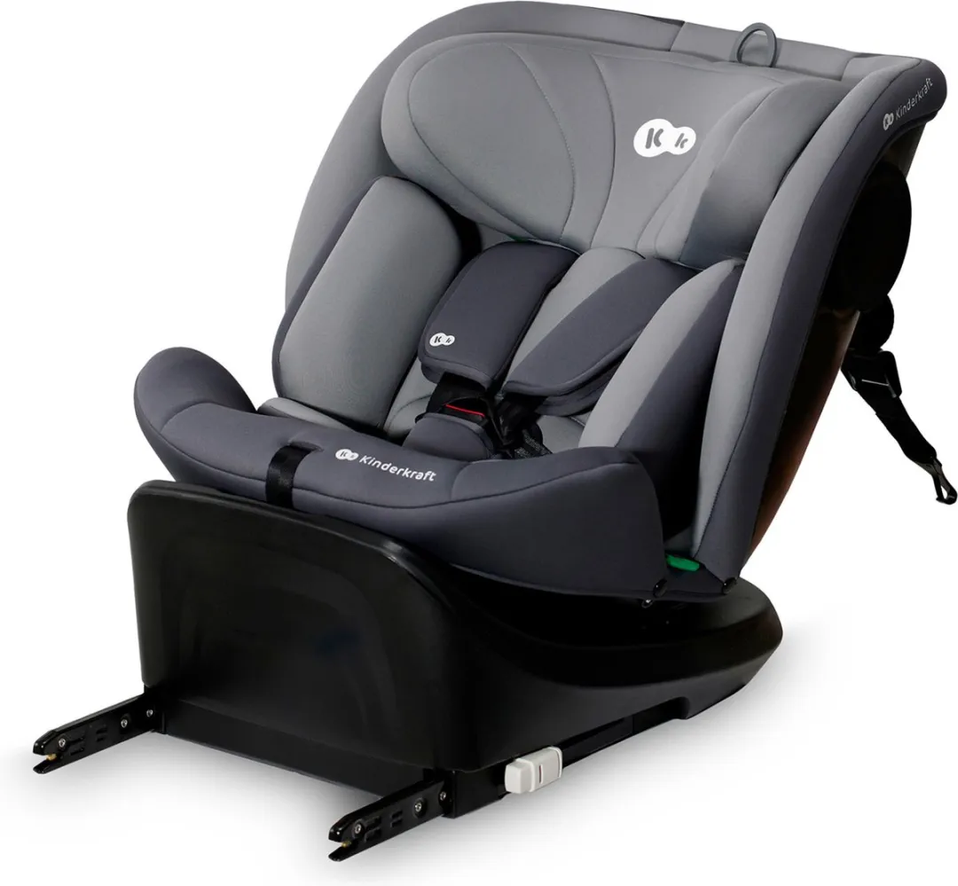 KinderKraft I-GROW I-SIZE Autostoel 40-150cm Grijs