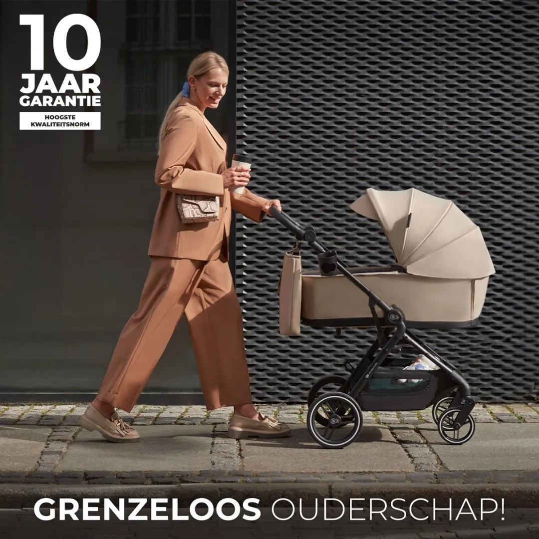 KinderKraft YOXI 2-in-1 Kinderwagen - Zwart