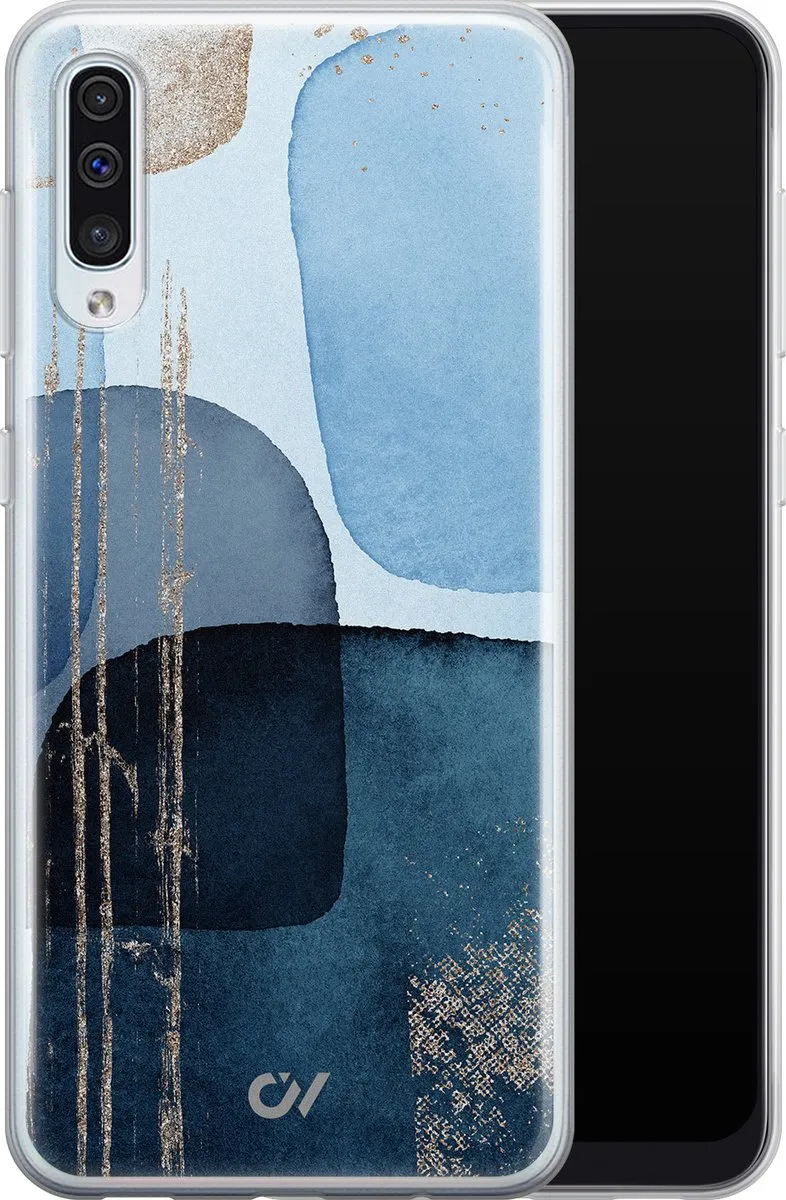 Casevibes Galaxy A50 Soft Case - Blauw - S/A50/UV/028