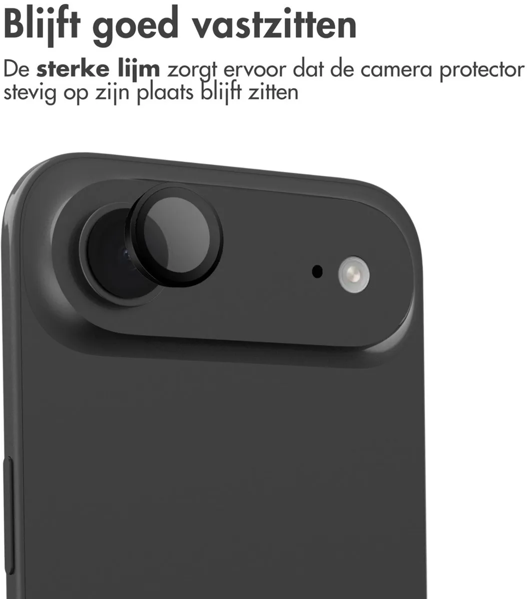 Imoshion iPhone 17 Air Schermbeveiliging - Verhard Glas - Incl. Camera Lens