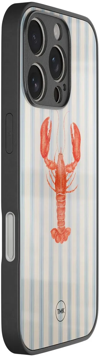 Casevibes iPhone 16 Pro Hoesje - Kreeft - Multi