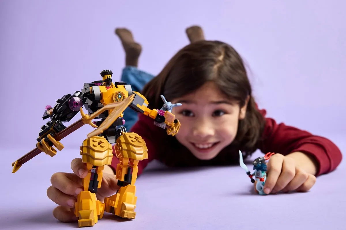 LEGO Ninjago Arins Spinjitzu Strijdmecha 71839 - 213 Stukken