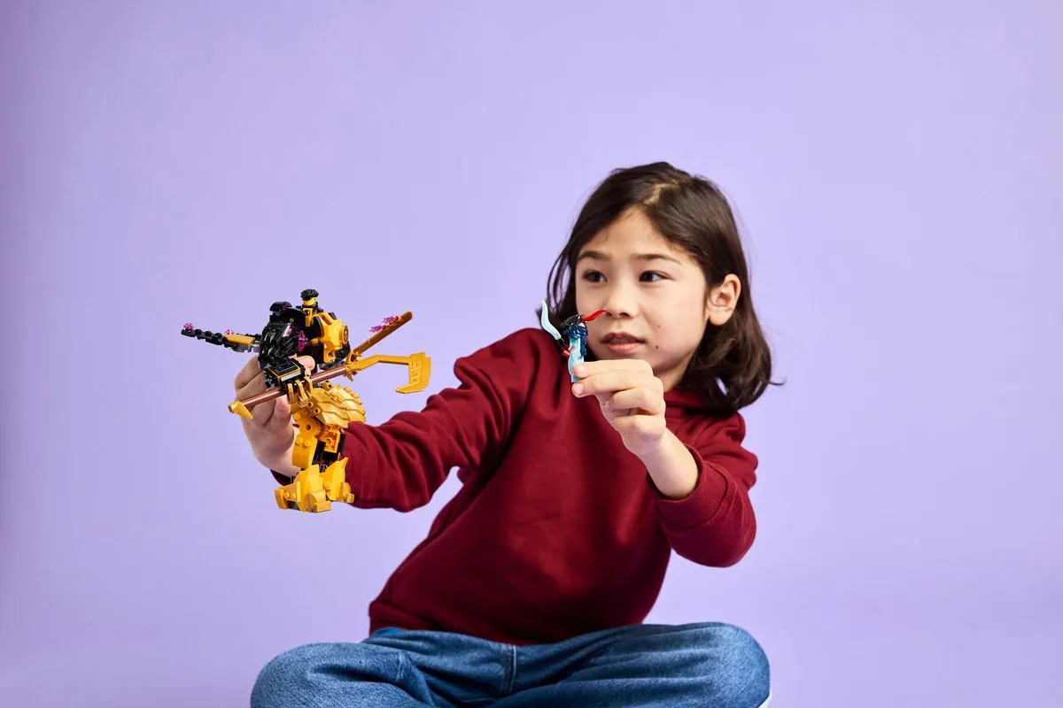 LEGO Ninjago Arins Spinjitzu Strijdmecha 71839 - 213 Stukken