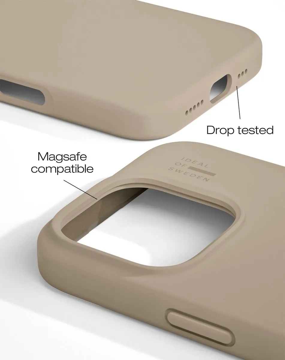 iDeal of Sweden Silicone Case iPhone 16 Pro - Beige - IDSICMS-I2461P-128