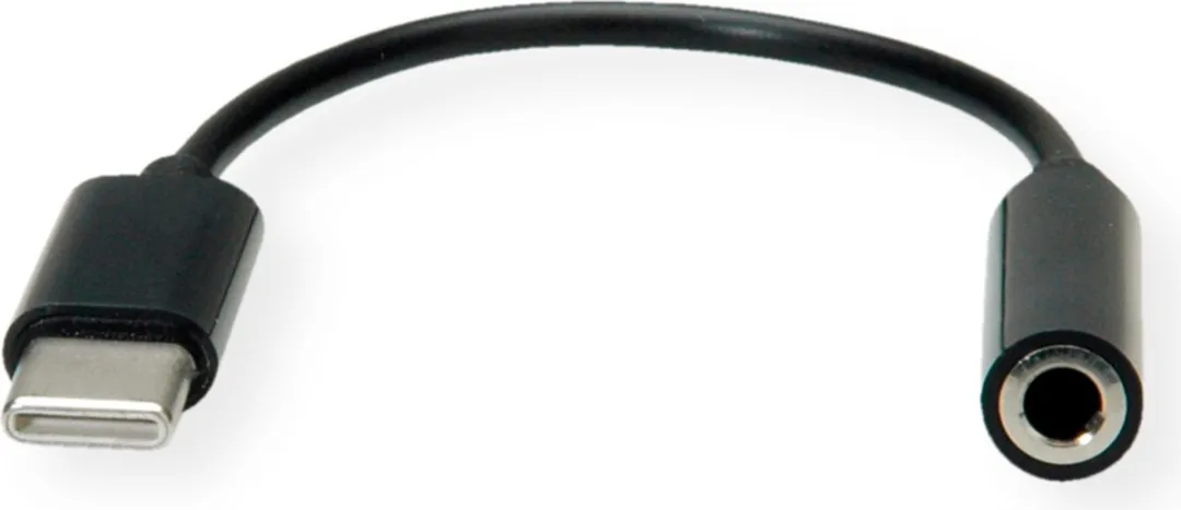 Value USB-C naar 3,5mm Audio Adapter 0,13m