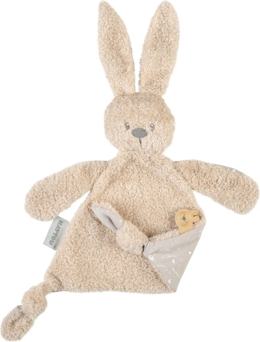 Nattou Lapidou Knuffeldoekje Konijn 36cm
