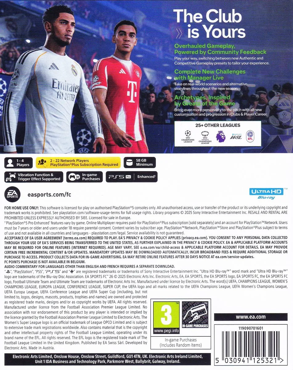 EA Sports FC26 - PS5
