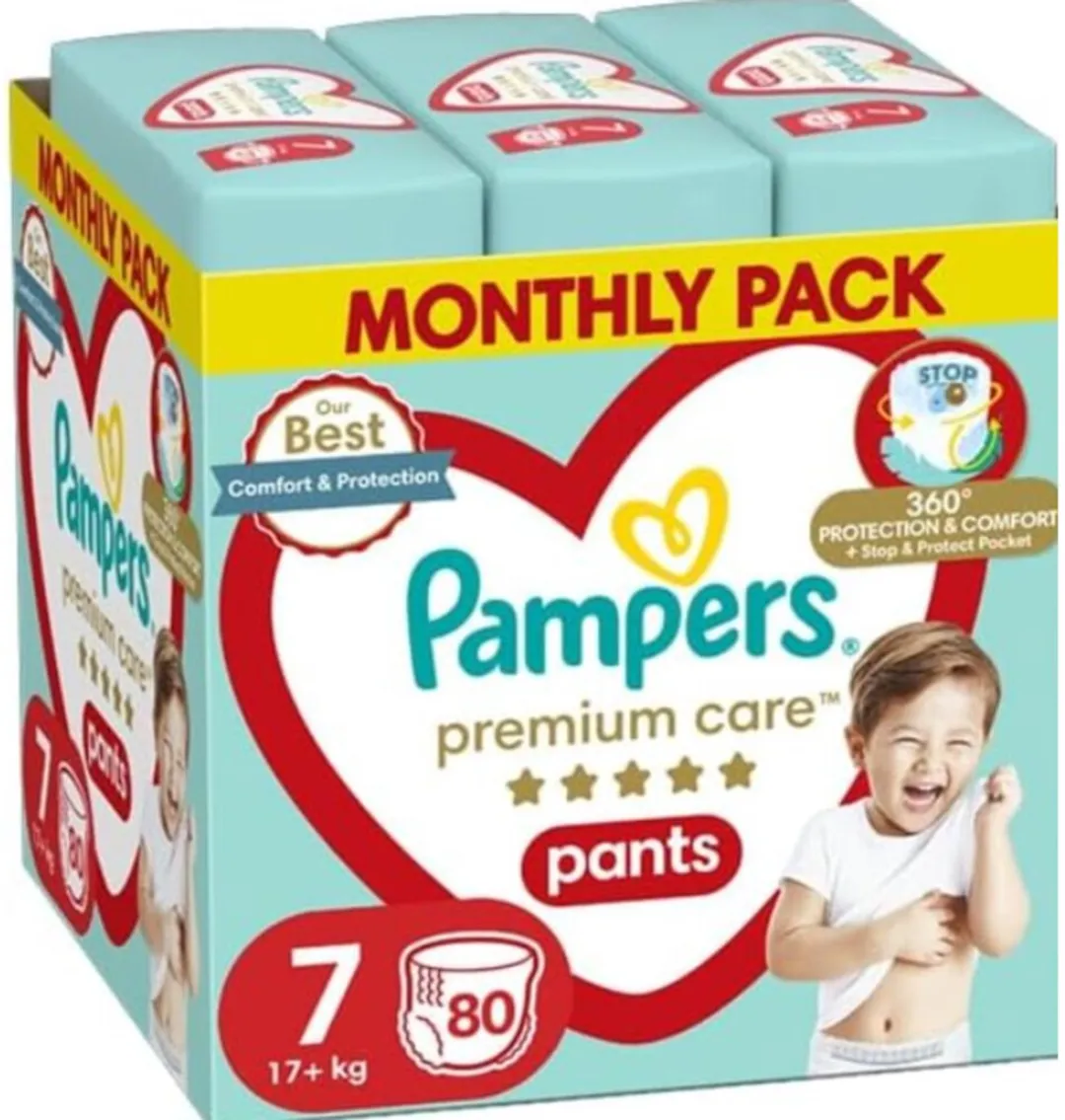 Pampers Premium Care Luierbroekje Maat 7