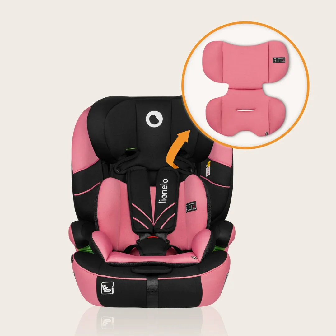 Lionelo Levi One i-Size Autostoeltje 76-150cm - R129 - Roze