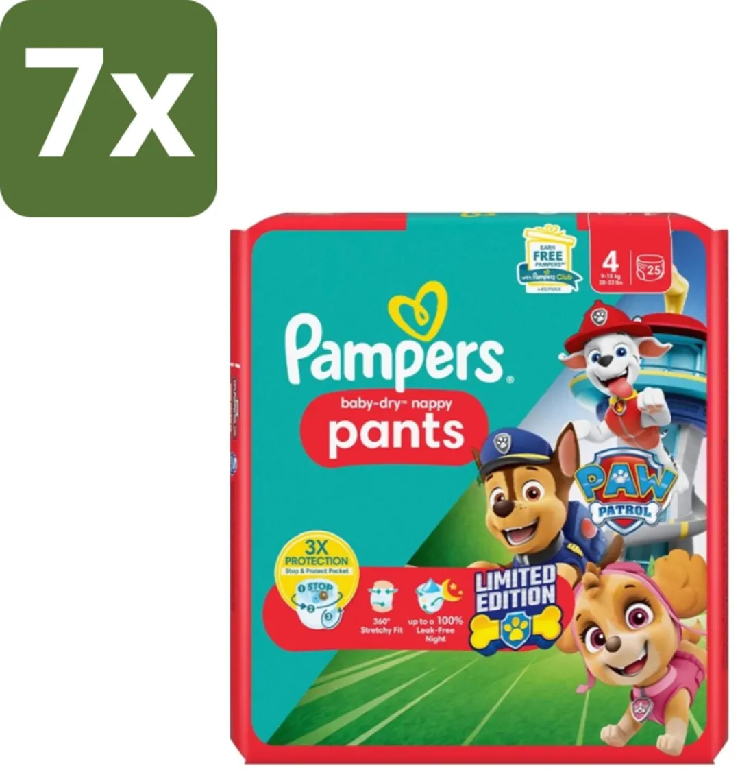 Pampers Baby Dry Pants Paw Patrol Maat 4