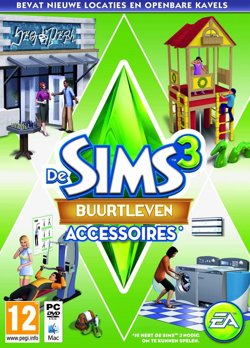 Electronic Arts De Sims 3 Buurtleven Accessoires