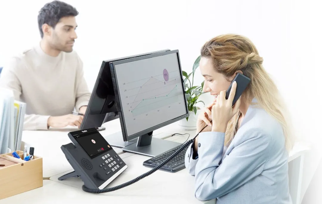 Yealink MP56 Microsoft Teams Edition VoIP Telefoon - 7" Kleurenscherm - Grijs