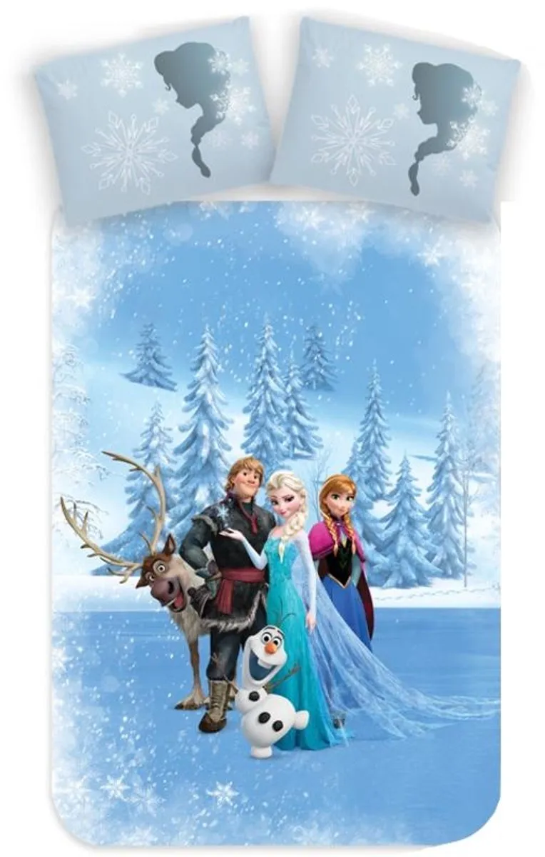 Disney Frozen Baby Dekbedovertrek 100x135cm - Katoen
