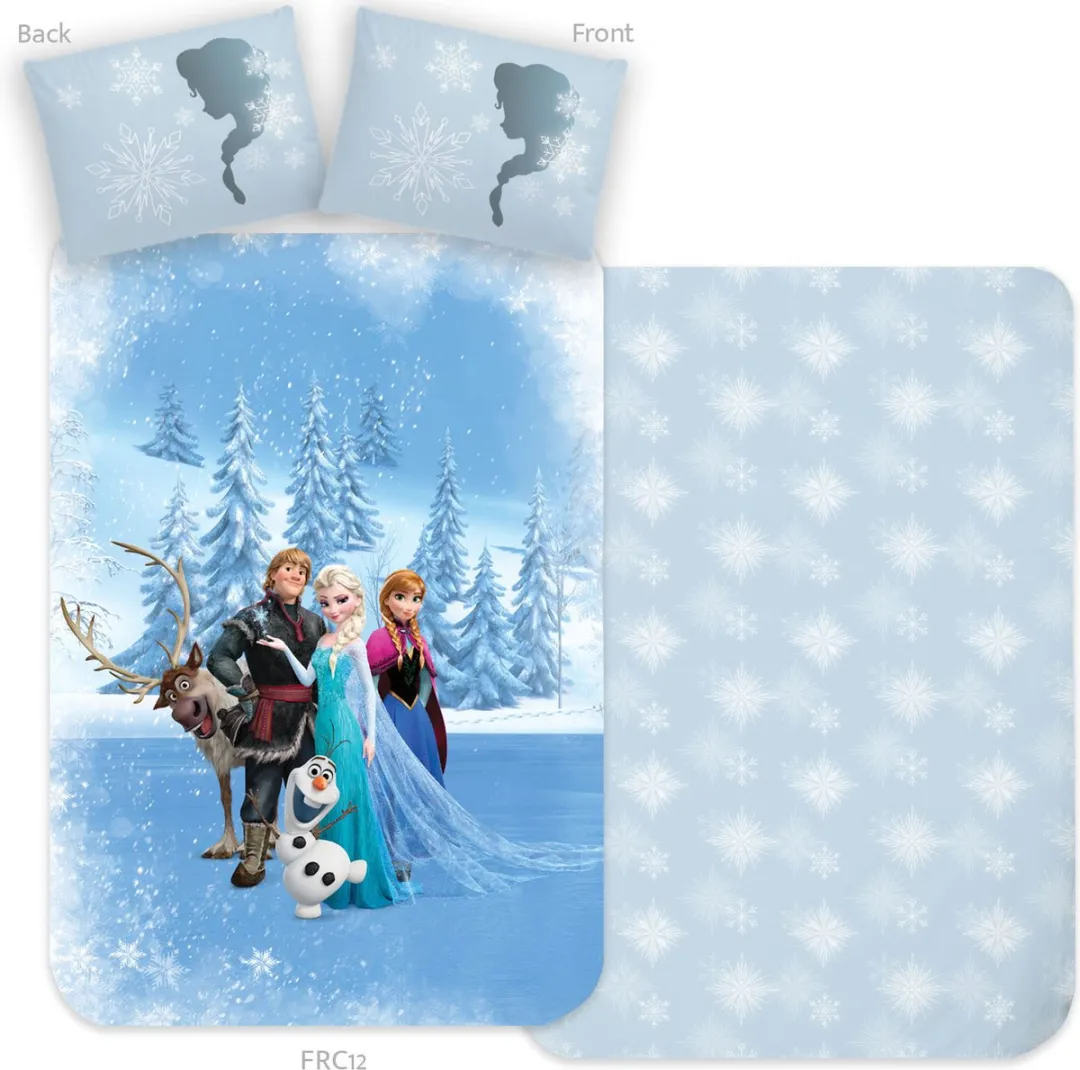 Disney Frozen Baby Dekbedovertrek 100x135cm - Katoen