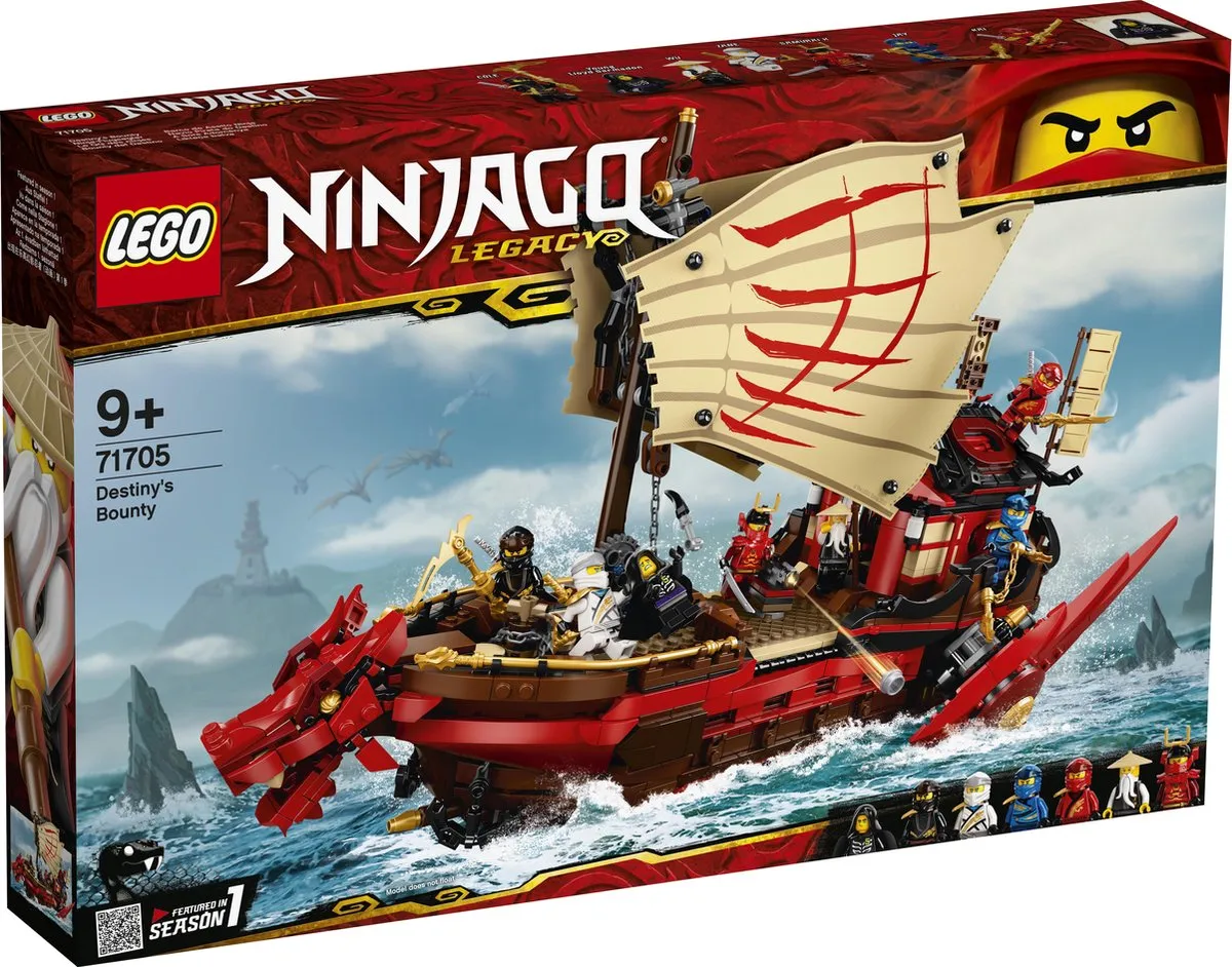 LEGO Ninjago Legacy Destiny's Bounty 71705