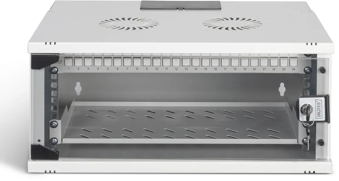 Digitus DN-49200-SET Rack 4U Wandrek - 19" - Zwart