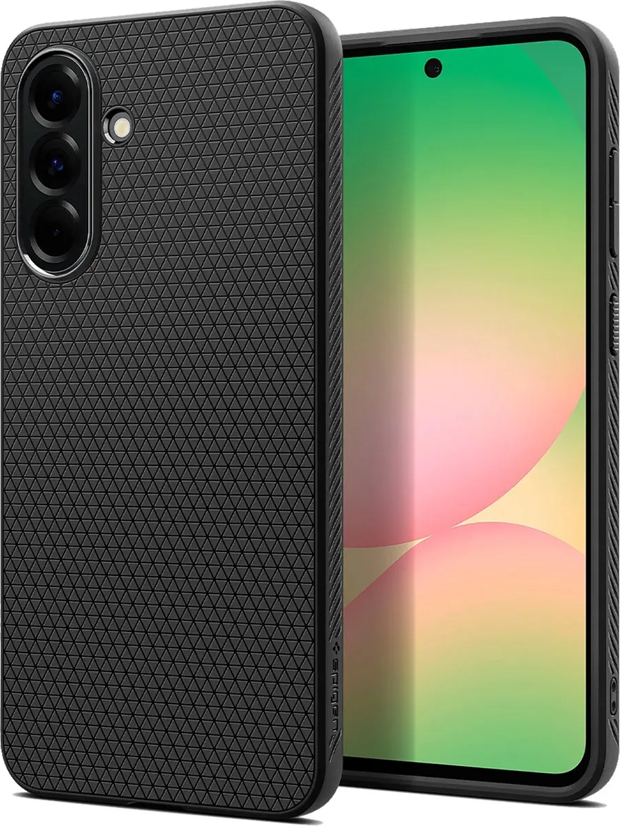 Spigen Liquid Air Hoesje ACS09291 - Samsung Galaxy A56 - Zwart