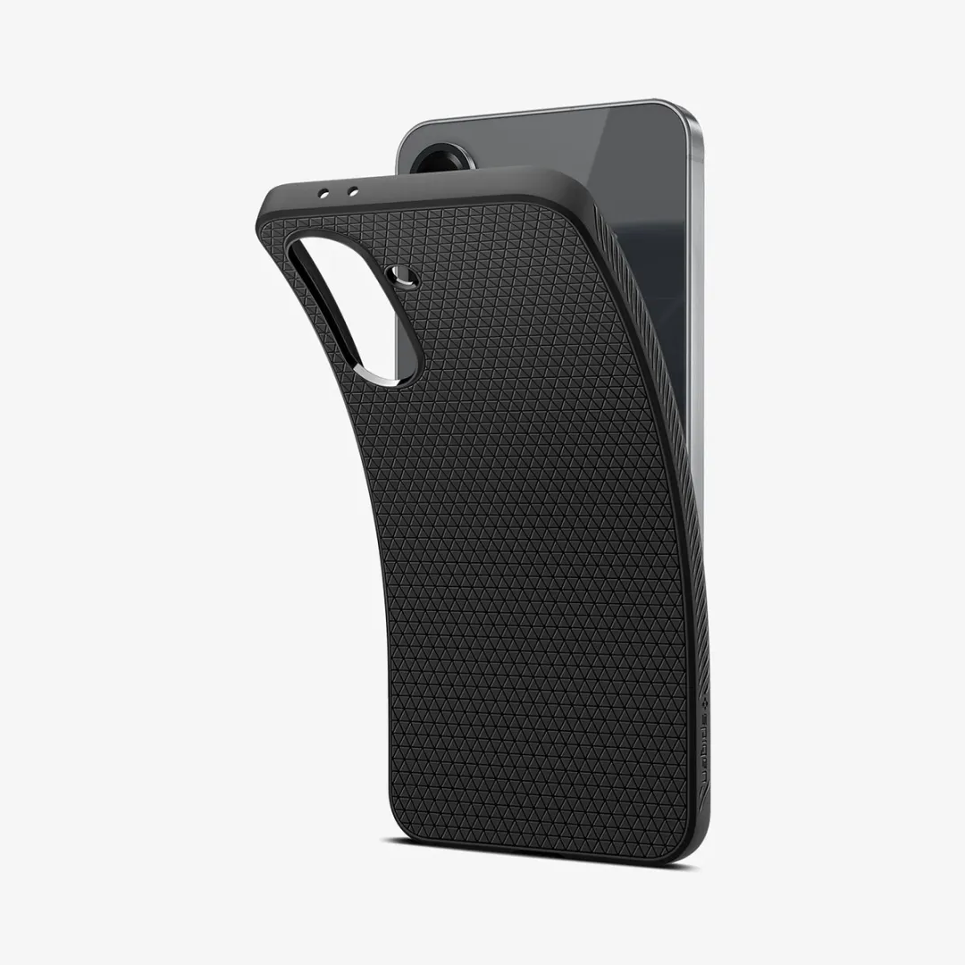 Spigen Liquid Air Hoesje ACS09291 - Samsung Galaxy A56 - Zwart