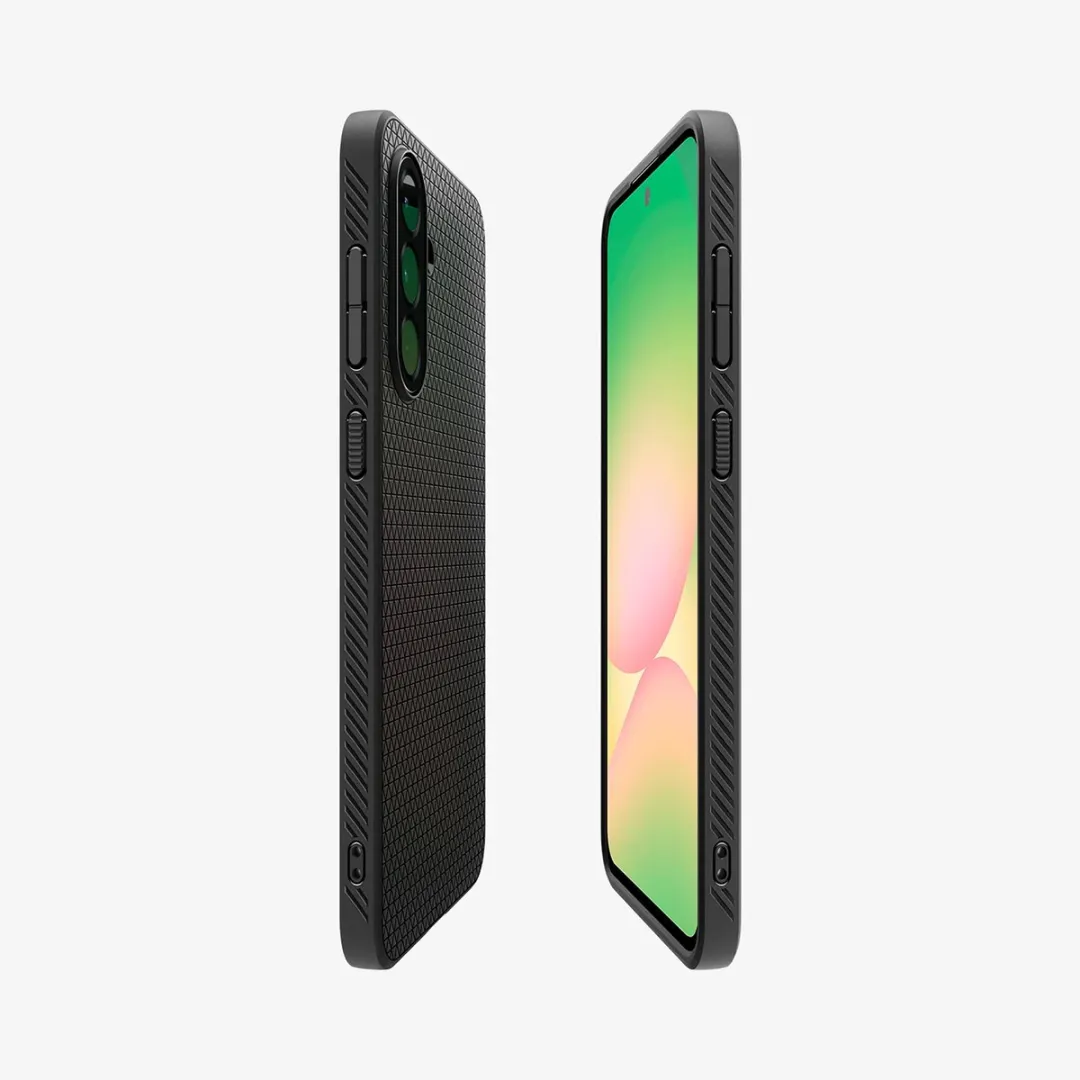 Spigen Liquid Air Hoesje ACS09291 - Samsung Galaxy A56 - Zwart