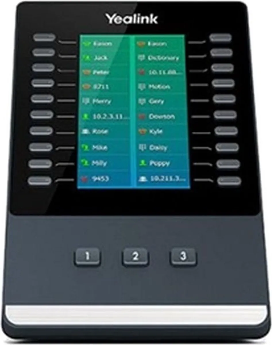 Yealink EXP50 IP Add-on Module 23 Knoppen