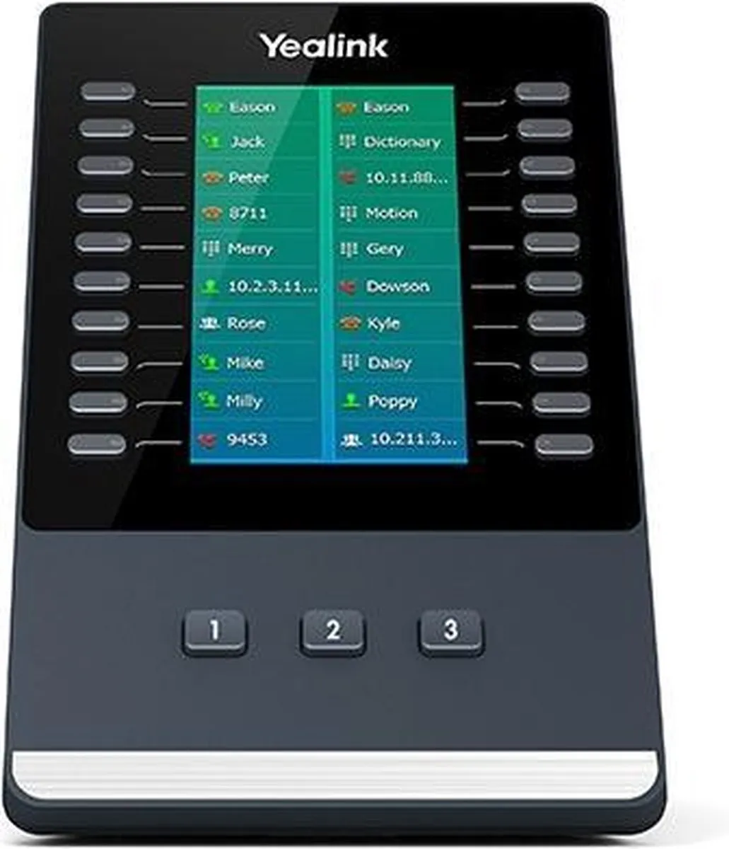 Yealink EXP50 IP Add-on Module 23 Knoppen - Zwart/Grijs