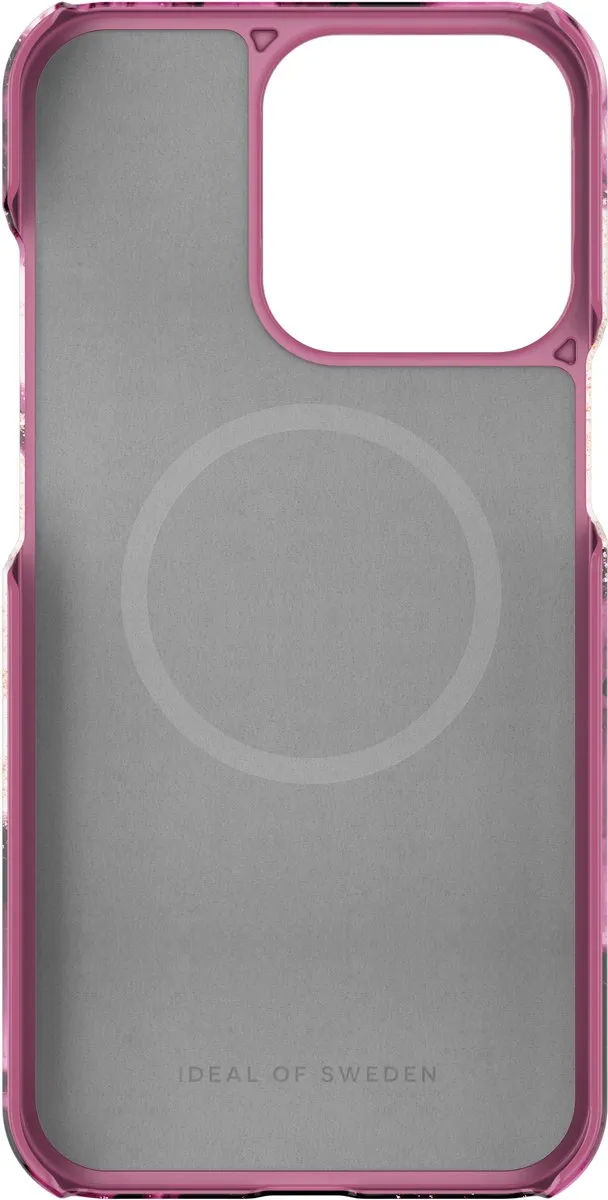 iDeal of Sweden iPhone 13 Pro Case Golden Ruby Marble - MagSafe