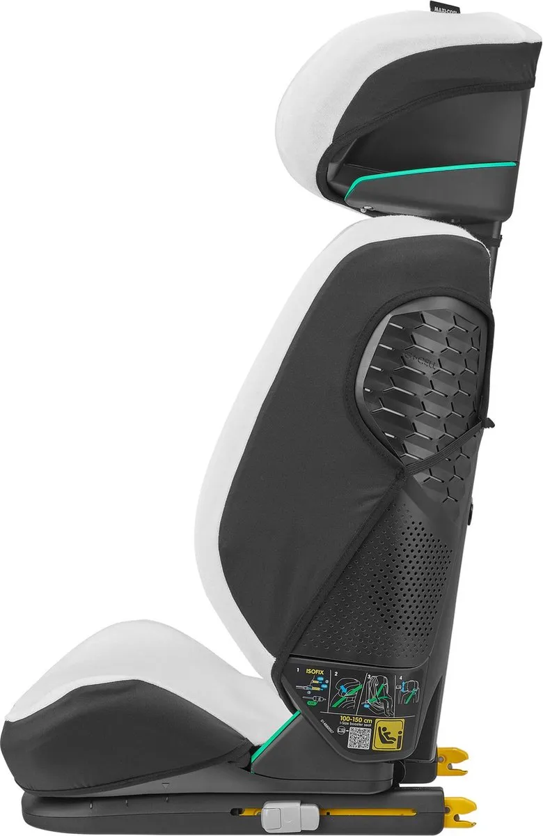 Maxi-Cosi RodiFix S/Pro i-Size Autostoelhoes - Biologisch Katoen - Natural White