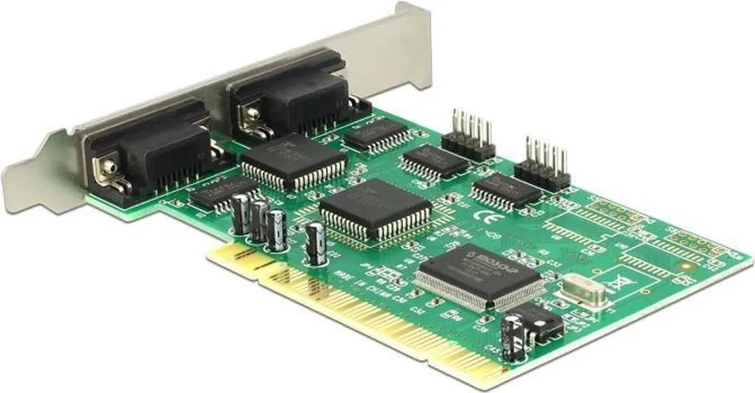 Delock PCI 89046 Seriële RS232 Kaart - 4x 9-pins SUB-D