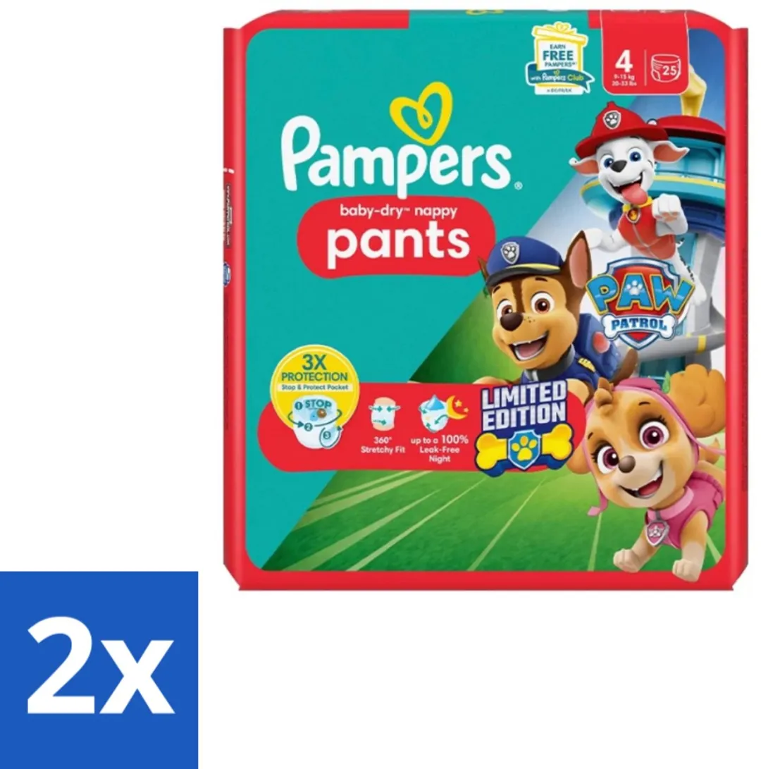 Pampers Baby Dry Pants Paw Patrol Maat 4