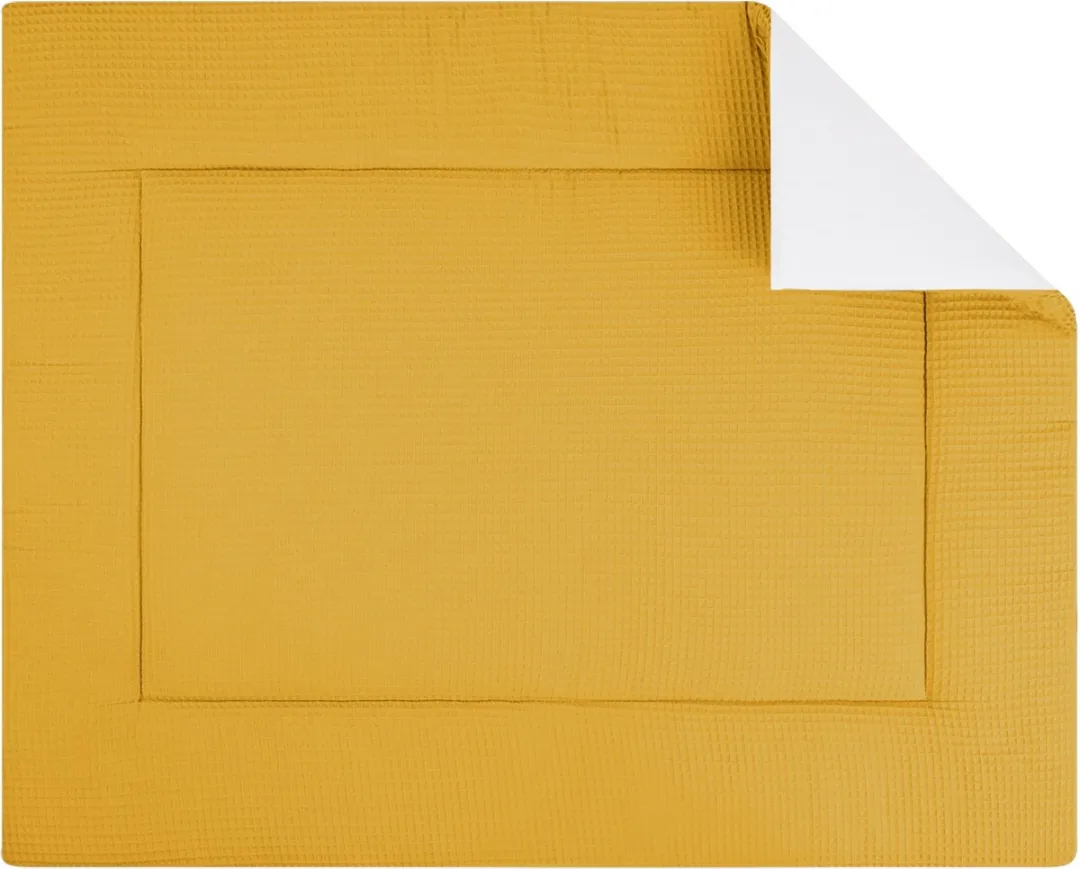 BINK Bedding Boxkleed Pique Oker 71x122cm