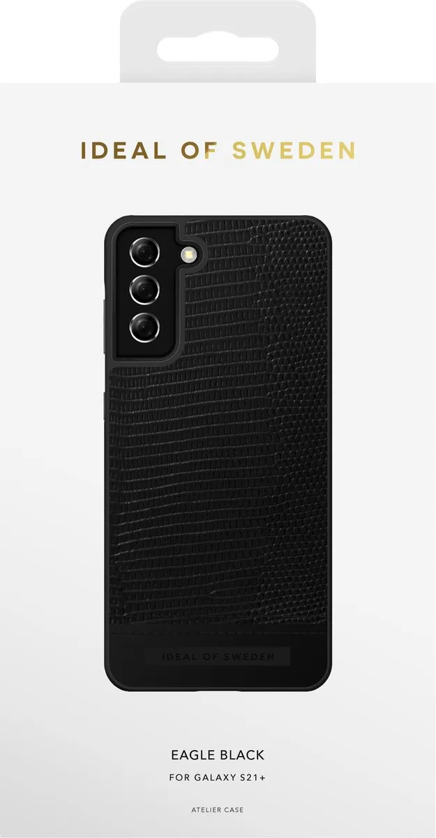iDeal of Sweden Atelier Case Unity Samsung Galaxy S21+ - Zwart - afbeelding 4 van 6