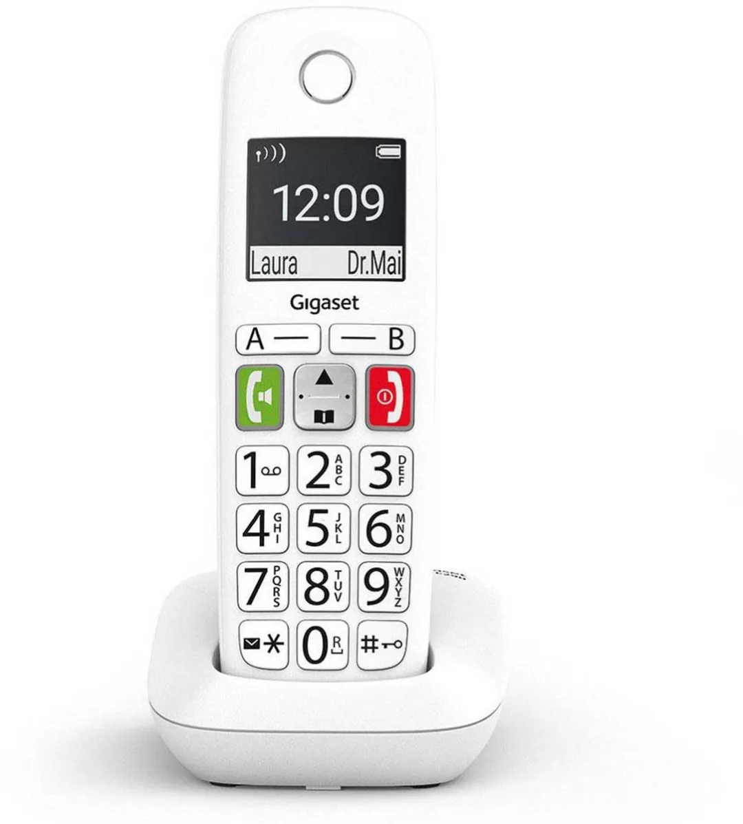 Gigaset E290 L36852-H2901-D202 Telefoon - 2 Handsets - Wit - afbeelding 6 van 6